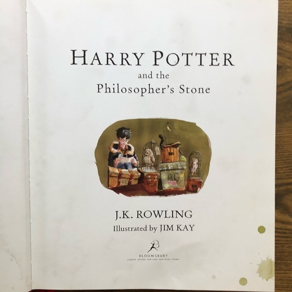 Harry Potter and the Philosopher's Stone hard cove - Picture 1 of 8